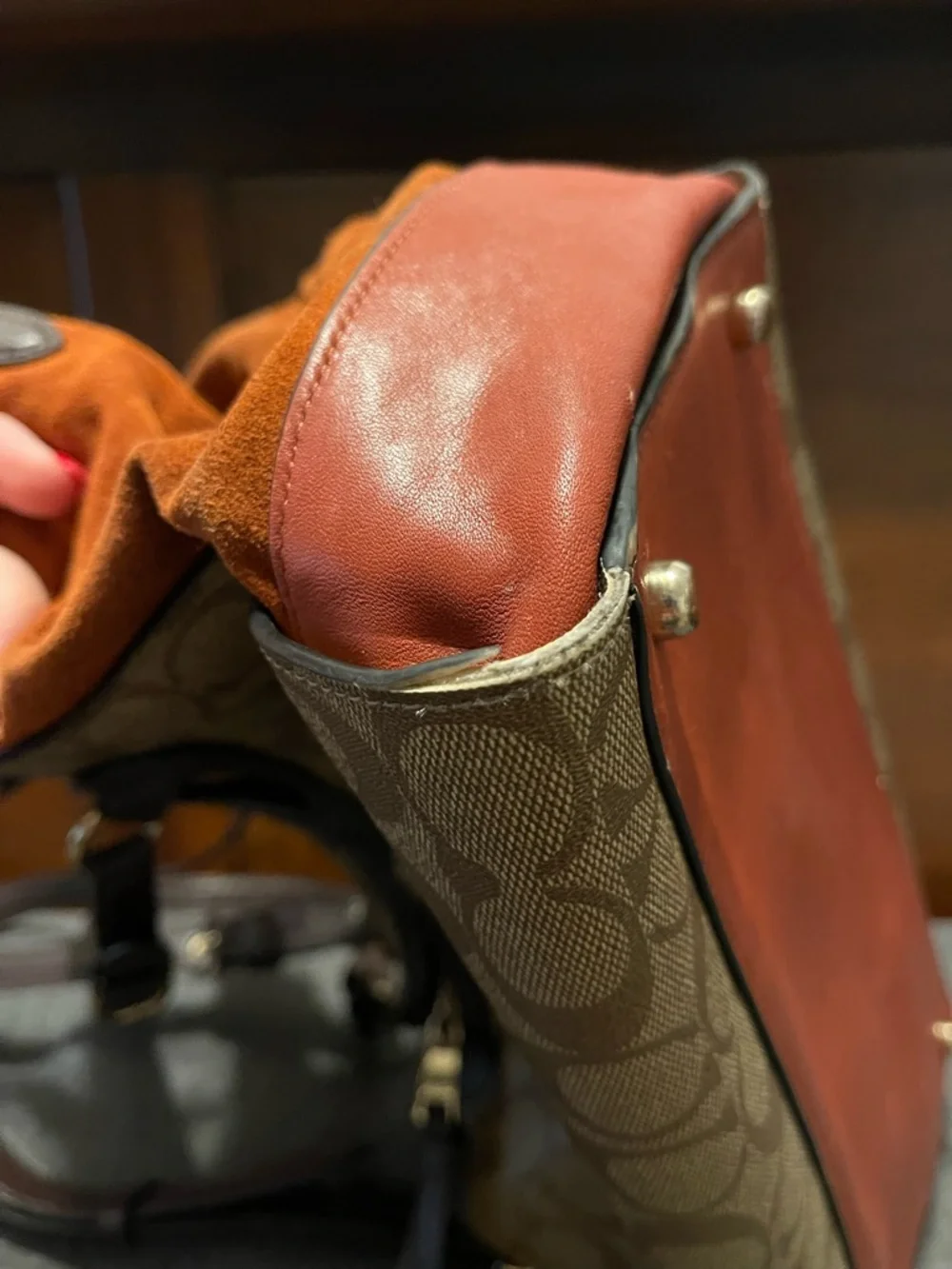 Coach kleo carryall